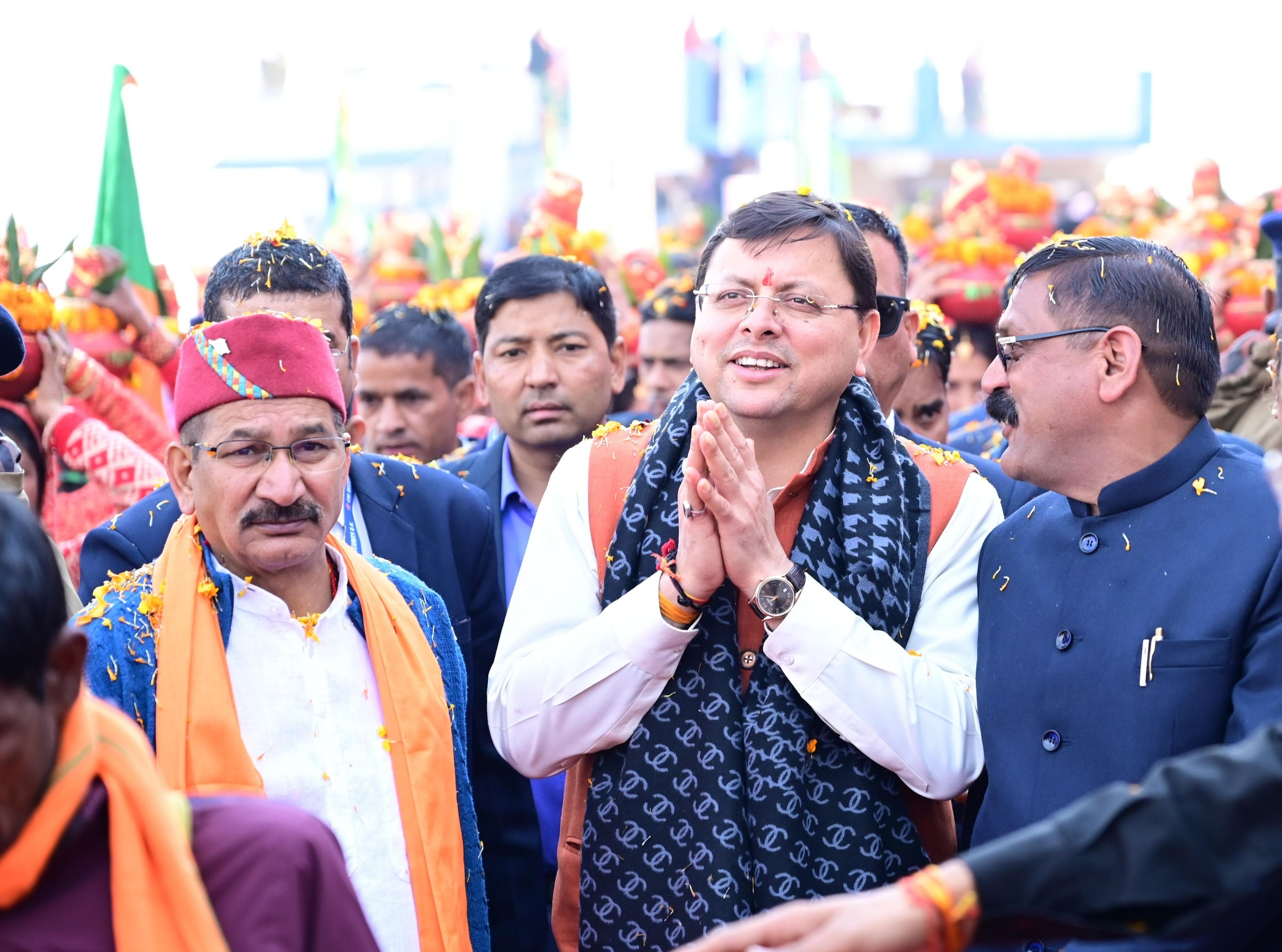 मुख्यमंत्री ने टिहरी में किया 415 करोड़ की 160 योजनाओं का लोकार्पण एवं शिलान्यास