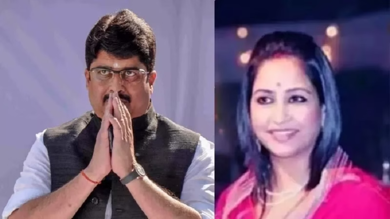 बाहुबली राजा भैया की पत्नी ने कहाँ किया हाई वोल्टेज ड्रामा ?