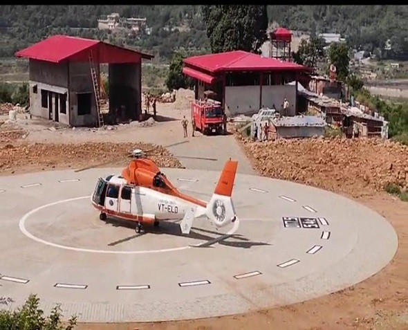 उत्तराखंड में आठ स्थानों पर हैलीपोर्ट बनकर तैयार