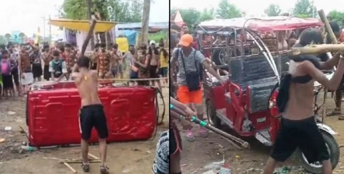पुलिस ने हुड़दंगी कांवड़ियों पर कसा शिकंजा,,अब नुकसान की भरपाई के लिए नोटिस