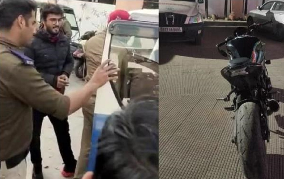 उत्तराखंड की राजधानी देहरादून में युवतियों के सामने सुपर बाइक से स्टंट करना एक यूट्यूबर को पड़ा महंगा, पुलिस ने उतारा यूट्यूबर का खुमार: