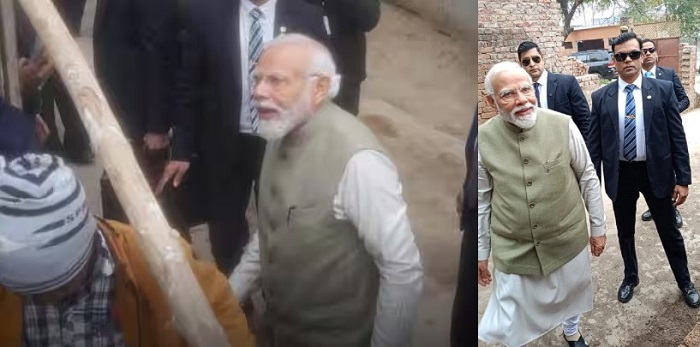 अयोध्या में पीएम मोदी ने पहले रोड शो किया, उसके बाद दलित के घर पी चाय, आखिर कौन हैं चाय पिलाने वाली महिला...