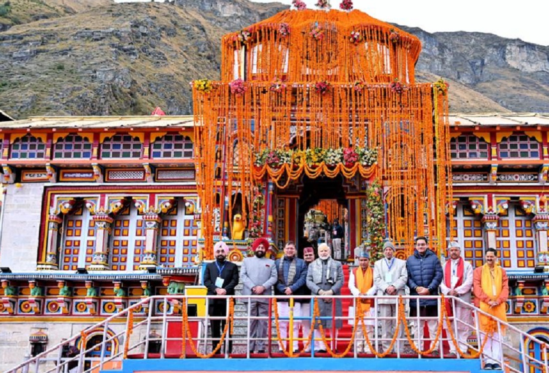 उत्तराखंड: गौरीकुण्ड-केदारनाथ व गोविंदघाट-हेमकुंड साहित्य रोपवे परियोजनाओं का  प्रधानमंत्री ने किया शिलान्यास.