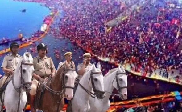 मोंटीना, रिमझिम, चेतक घोड़े करेंगे कुम्भ ड्यूटी