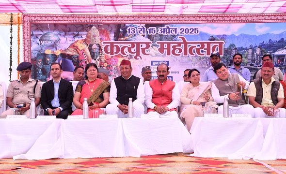 कत्यूर महोत्सव का सीएम धामी ने किया शुभारम्भ