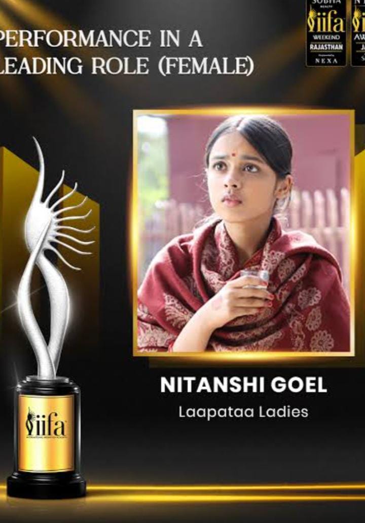 IIFA Awards 2025 : IIFA Awards में  “लापता लेडीज” का जलवा छाया और, कार्तिक आर्यन बने सर्वश्रेष्ठ अभिनेता