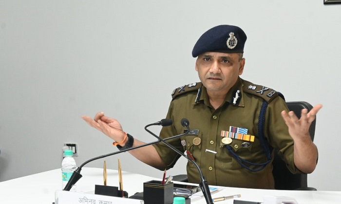 कार्यभार संभालने के बाद डीजीपी की बैठक, निर्देशित की प्रार्थमिकताएं!