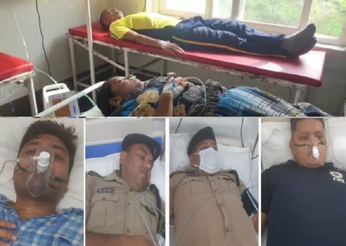 रुद्रपुर के ट्रांजिट कैंप थाना क्षेत्र के आजाद नगर में जहरीली गैस रिसाव से होने से कई लोग प्रभावित, 25 लोग अस्पताल मे भर्ती.