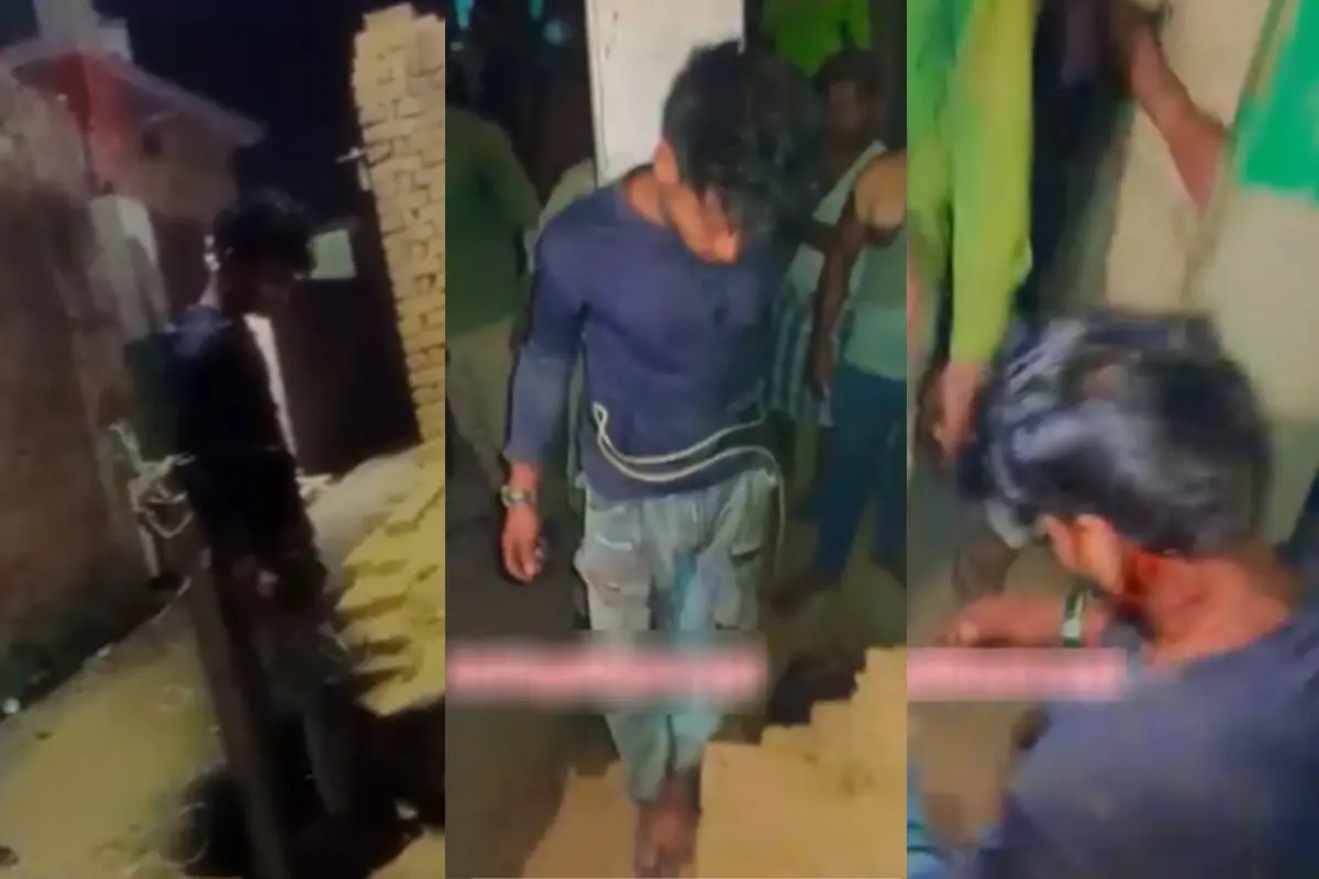 बरेली में प्रेम प्रसंग बना हिंसा का कारण, युवक को खंभे से बांधकर पीटा, वीडियो वायरल