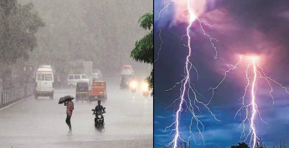 बड़ी खबर: भारी बारिश, कुमाऊं में रेड, गढ़वाल में ऑरेंज अलर्ट