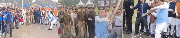 सीएम धामी की आतिशी पारी में छक्के दे दना दन