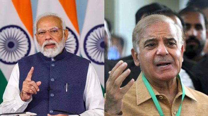 प्रधानमंत्री ने..? के पीएम के रूप में शपथ लेने पर शहबाज शरीफ को दी बधाई...