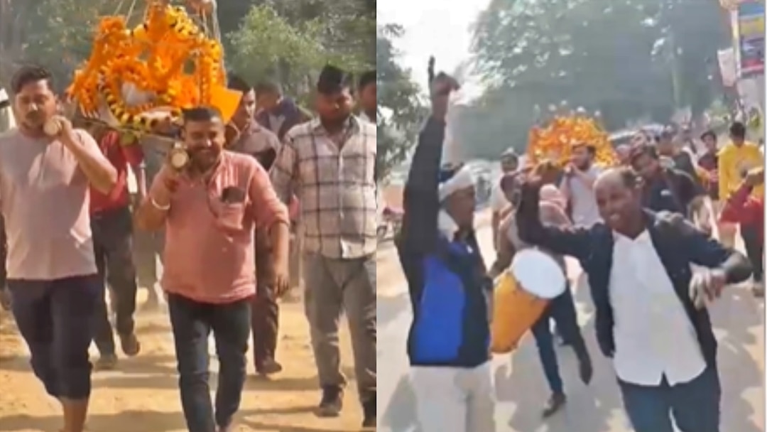 सुल्तानपुर: पिता की शव यात्रा में बेटे ने साथियों संग किया जमकर डांस, तेरहवीं पर बजवाया डीजे