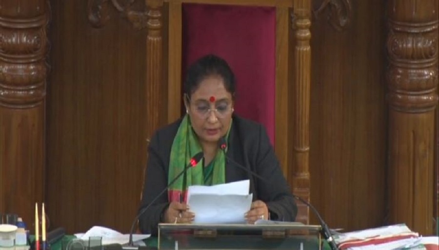 बजट सत्र के दूसरे दिन विधानसभा में हंगामा स्पीकर ने कांग्रेस विधायकों को एक दिन के लिए किया निलंबित: