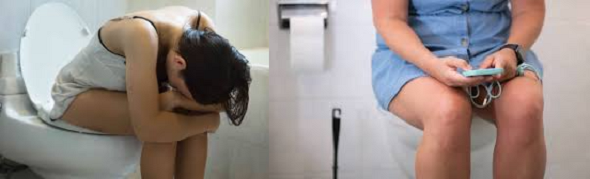 टॉयलेट में जितना कम समय, उतने स्वस्थ आप