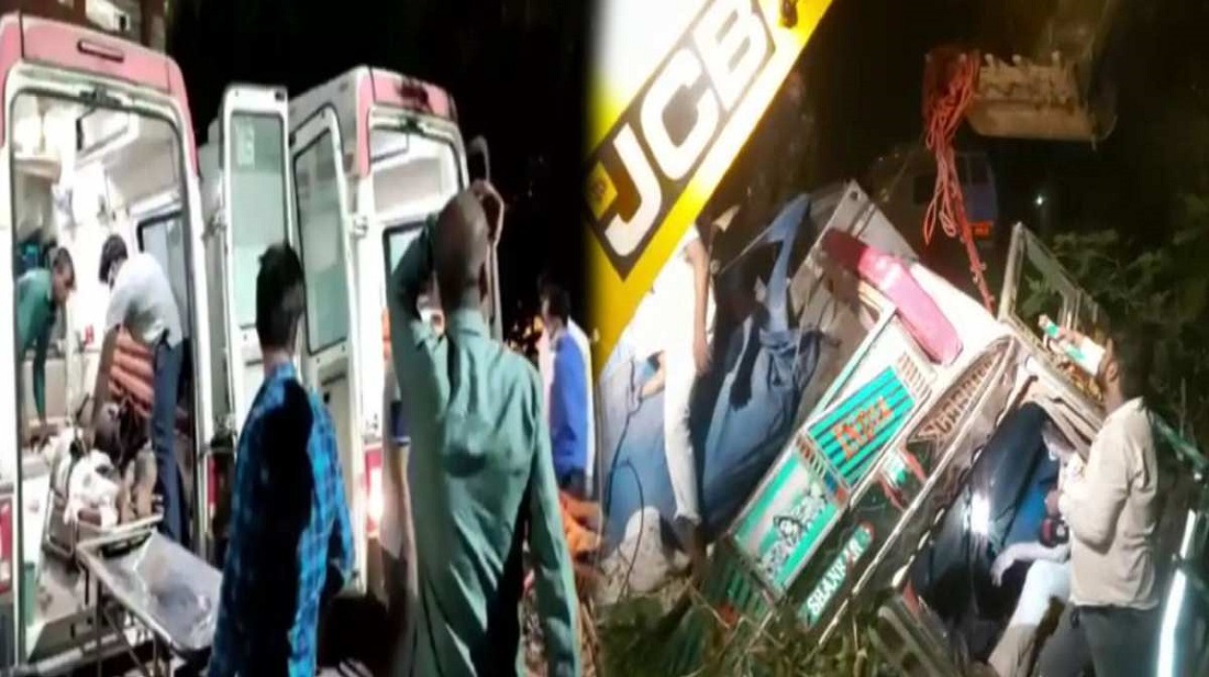 Uttarpradesh: उत्तर प्रदेश के बाराबंकी जिले में सुबह लखनऊ अयोध्या राजमार्ग पर एक ट्रक और ट्रैक्टर ट्रॉली की टक्कर में मासूम बच्ची समेत तीन लोगों की मौत.
