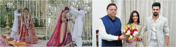उत्तराखंड में हुई डेस्टिनेशन वेडिंग